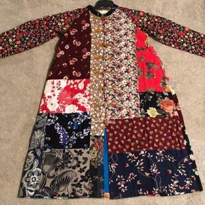 Luan Zai Colorful Patchwork Coat